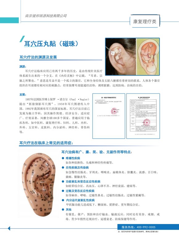 耳穴压丸贴（磁珠）